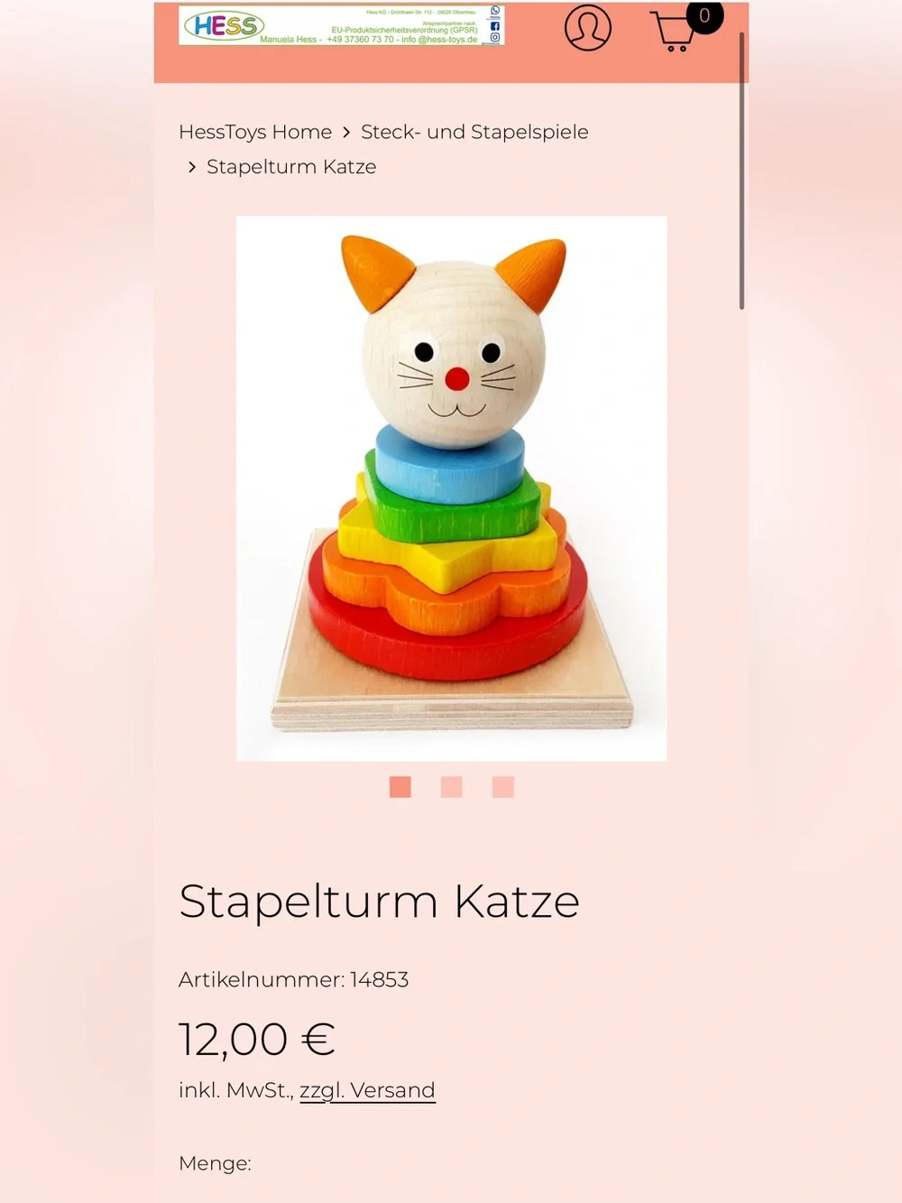 Colorful Stacking Toy Set with Animal Blocks - Kids Toys